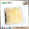 2016 Genuine Mongolian lamb Sheepskin fur Cushion Cover Gradient Color